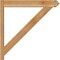 Ekena Millwork Traditional Rough Sawn Arts and Crafts Outlooker, Western Red Cedar, 6"W x 36"D x 36"H OUT06X36X36TRA03RWR - alternate 4